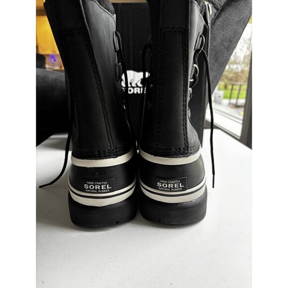 New SOREL - Caribou Waterproof Boot for Winter Black US Men’s 8 / Women’s 9.5 - Picture 3 of 9